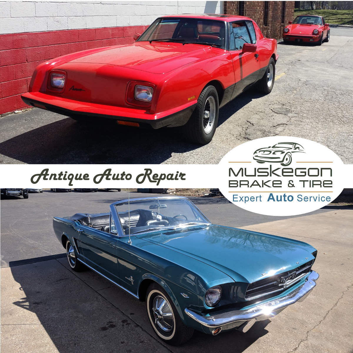 Antique Auto Repair and Maintenance at Muskegon Brake & Tire